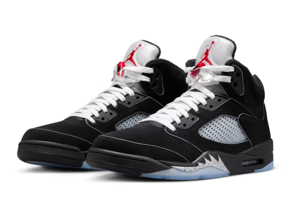 Air Jordan 5 Black Metallic Reimagined