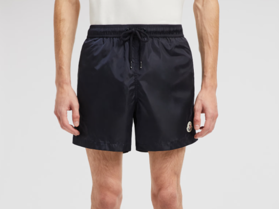 Logo Patch Swim Shorts