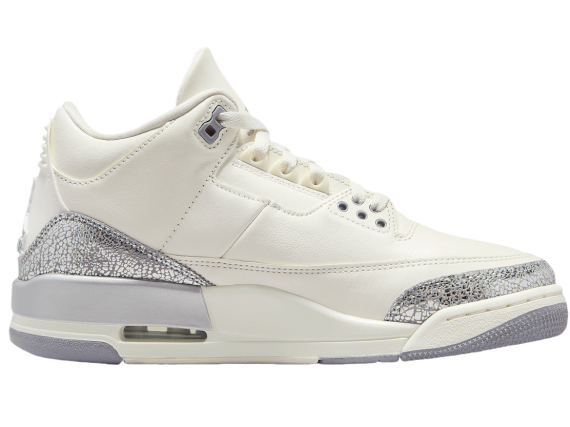 Air Jordan 3 Retro Sail Cement Grey