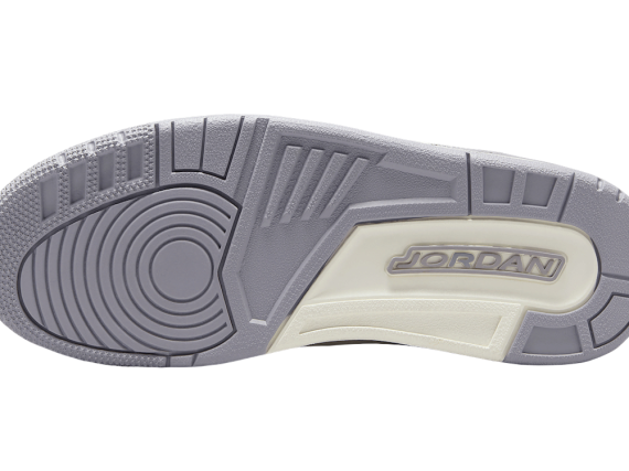 Air Jordan 3 Retro Sail Cement Grey