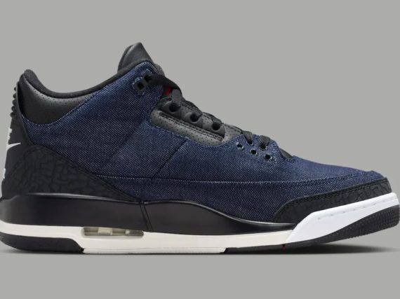 Levi's x Air Jordan 3 Raw Indigo Denim