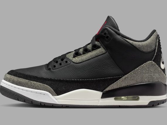 Levi's x Air Jordan 3 Black Denim