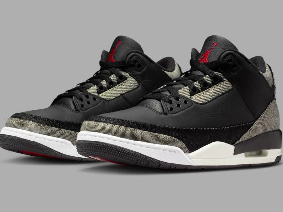Levi's x Air Jordan 3 Black Denim