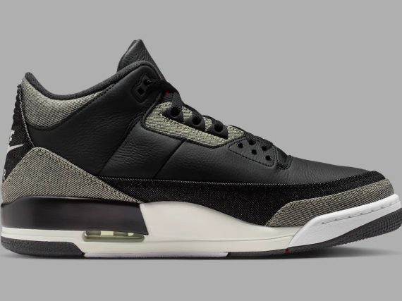 Levi's x Air Jordan 3 Black Denim