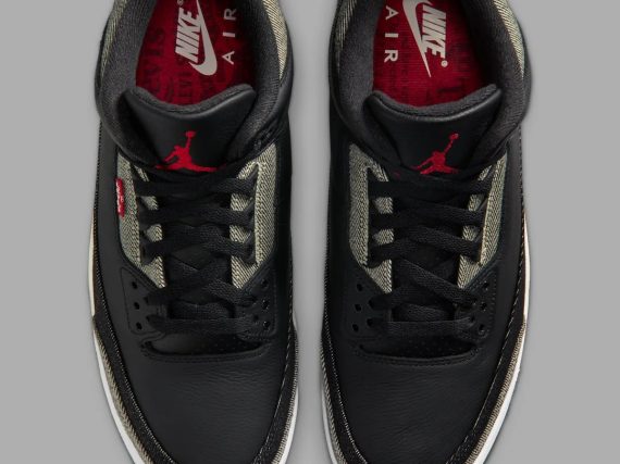 Levi's x Air Jordan 3 Black Denim