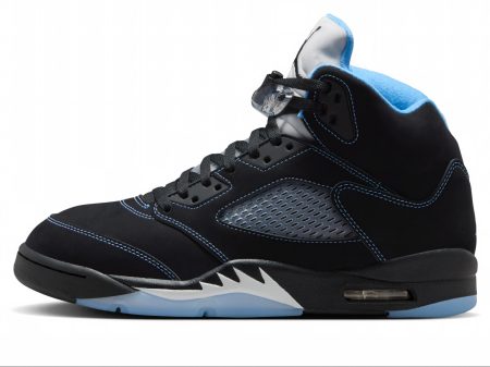 Air Jordan 5 Retro Black University Blue