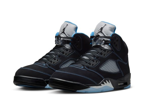 Air Jordan 5 Retro Black University Blue