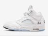 Air Jordan 5 White Metallic