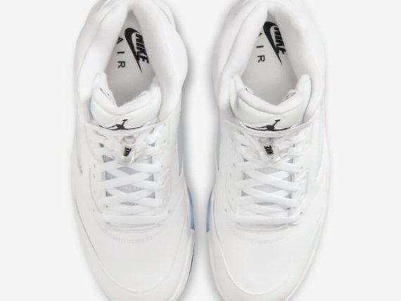Air Jordan 5 White Metallic